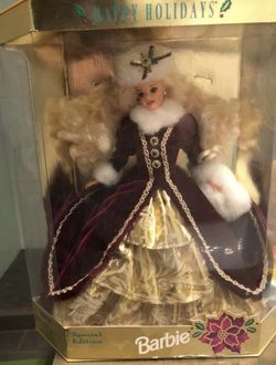 1996 Happy holidays Barbie Special edition
