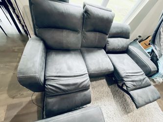 Burke discount reclining sofa