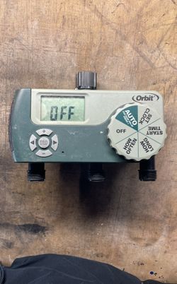 Orbit 56082 3-Outlet Hose Watering Timer, Green (3 Outlet)