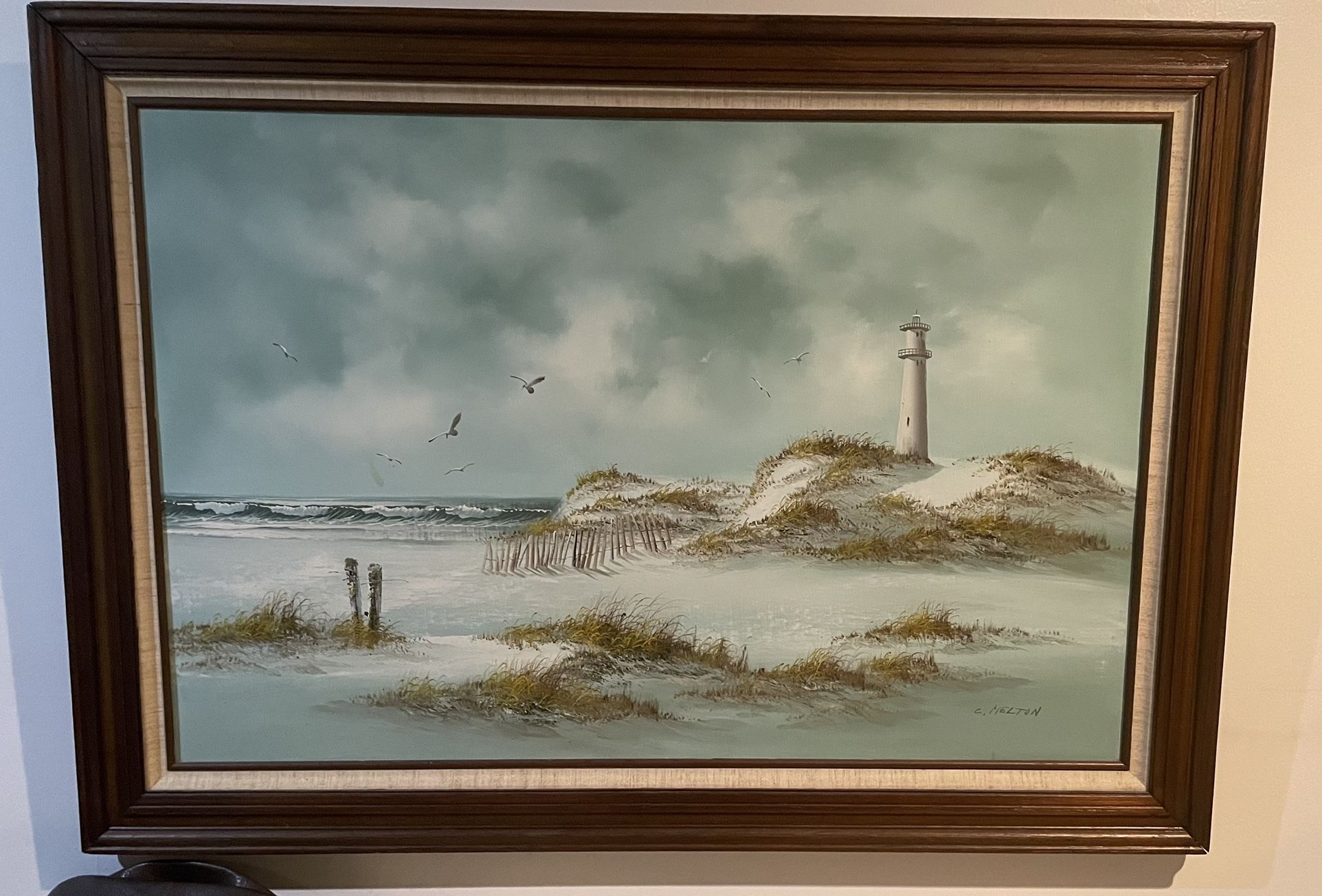 Authentic C. Melton Painting