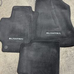 Original Floor Mat For A 20 23 Hyundai Elantra