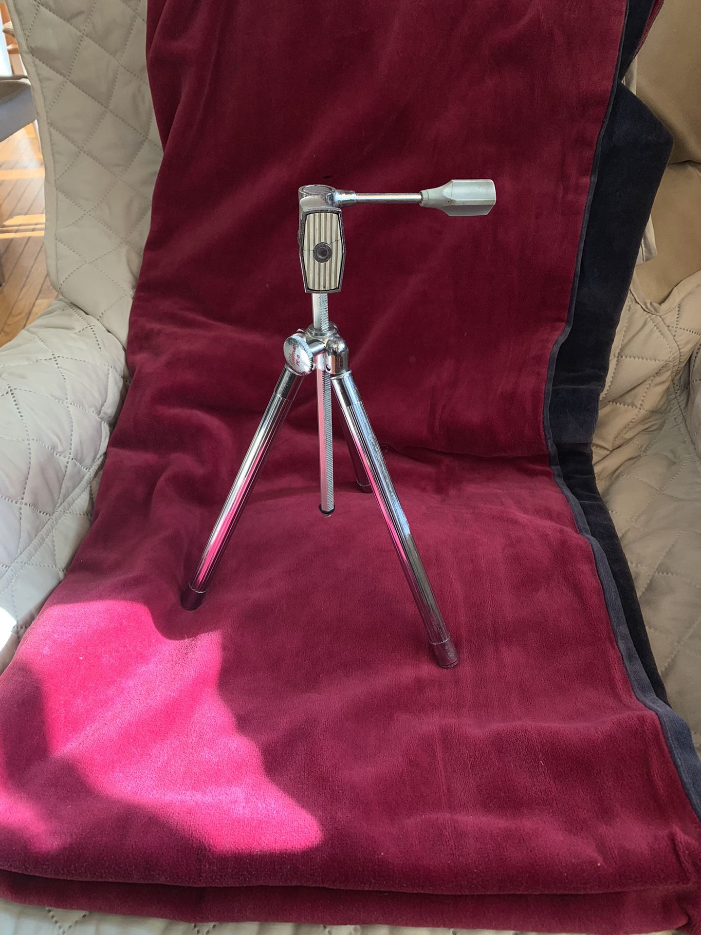 Vintage Kalimar PE-8 Chrome Tripod 1960's