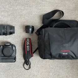 Canon EOS 60D DSLR Camera Set