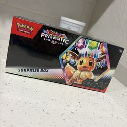 Pokemon Scarlet & Violet Prismatic Evolutions Surprise Box
