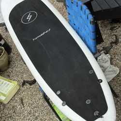 6'4" ZIPPERS - FORMULA FUN Soft Top Surfboard