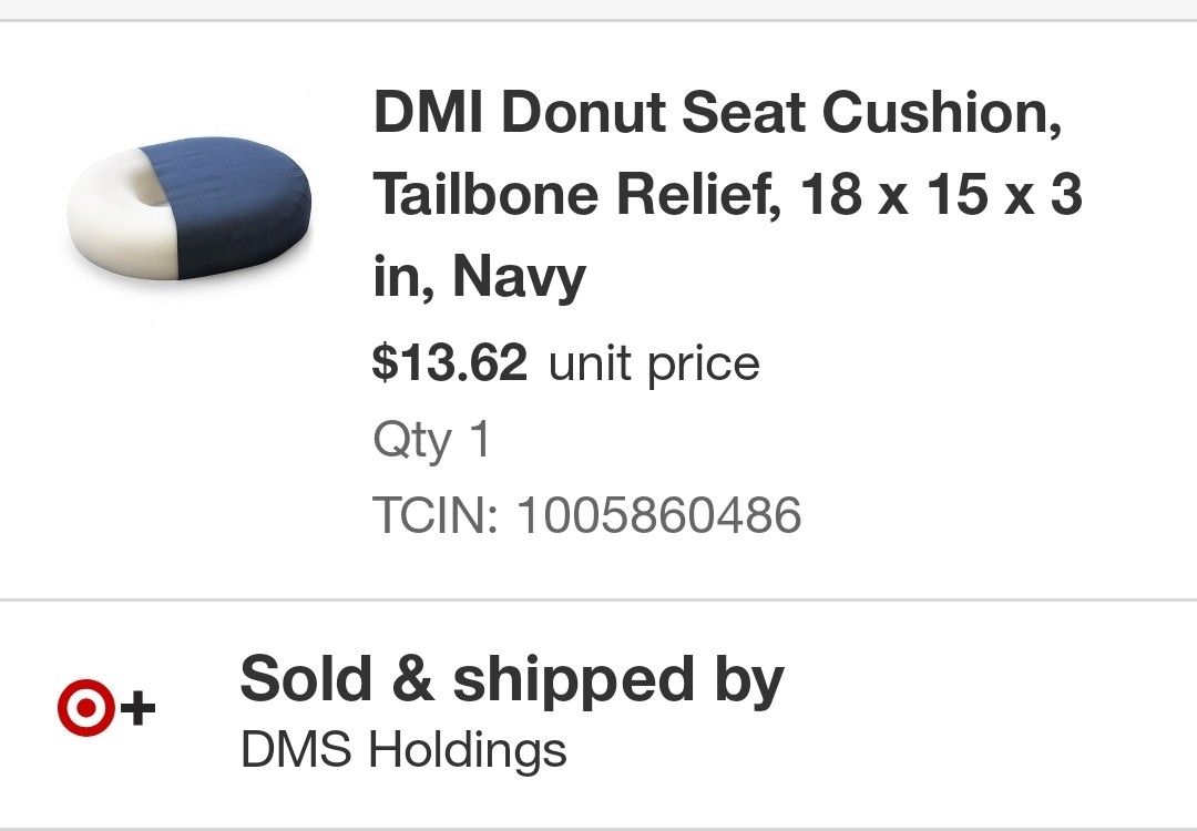Donut Seat Cushion