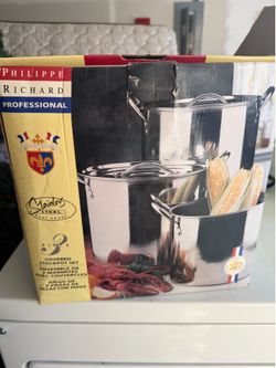 Stainless steel stock pot