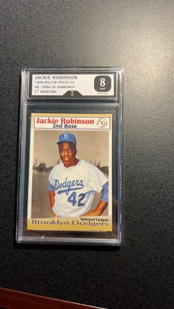 Jackie Robinson 1st Printing Graded Card