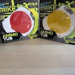 Collapsible Gel Bead Ammo Tubs 