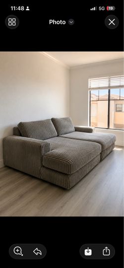 Micro fiber cloud couch