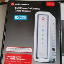 Motorola Surfboard Cable Modem Internet