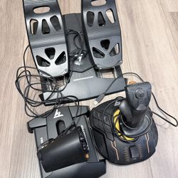 Thrustmaster T.16000M Flight Simulator Bundle 