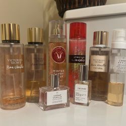 Mostly vanilla perfume bundle