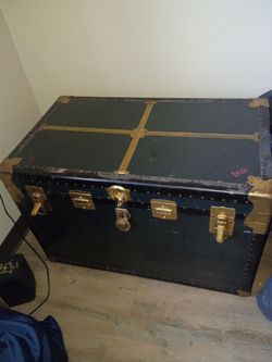 Antique Steamer Trunk