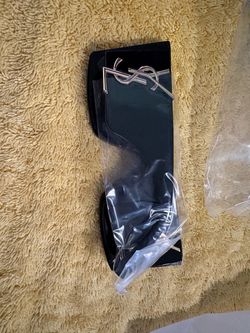 YSL Yves Saint Laurent Black Hair Clip Barrette