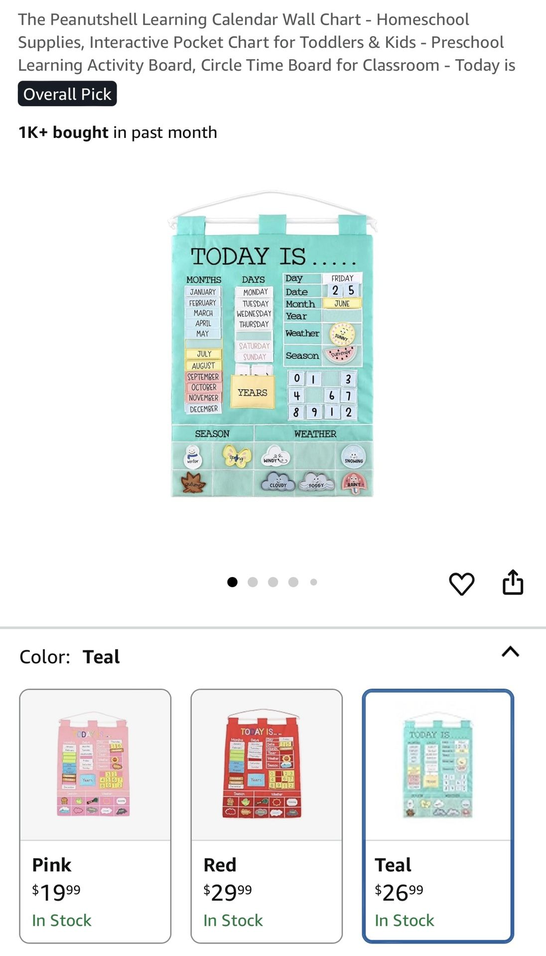 Kids Calendar 