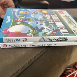 Wii U Super Mario Bros. U + Super Luigi U & Tekken Tag tournament 2 like new no scratches Nintendo  Ton More Wii Games For Sale And Wii Console