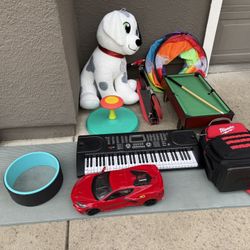 Free - Baby float and kids toys and exercising mat 