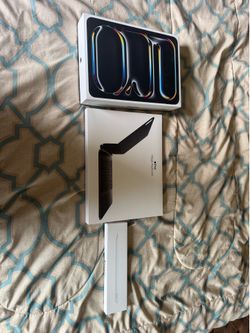 Apple iPad Pro 11-inch 256 GB Black, Apple Pencil, Apple Magic Keyboard (Brand New Unopened Boxes all inside original packaging and sealed) $1,650 Val