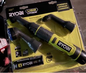 Ryobi cordless detailed scrubber kit