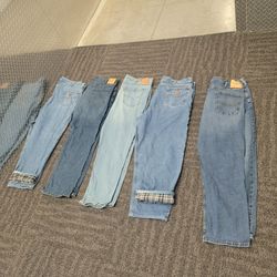 (6 pair) Carhartt's & Levi's