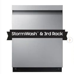 Samsung Smart 46 dBA Dishwasher with StormWash 