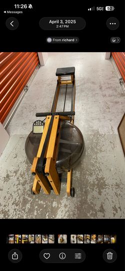 Water Rower Series 4 with Monitor (Low Mileage)