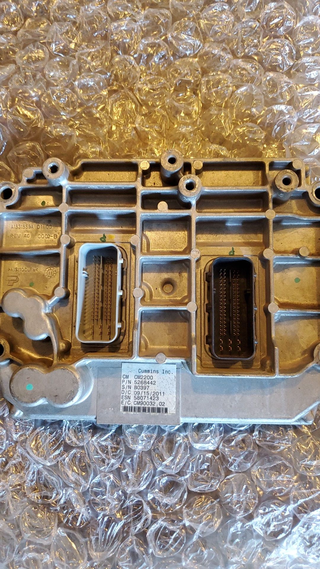 Ram 2500 Cummins 2011 ecm