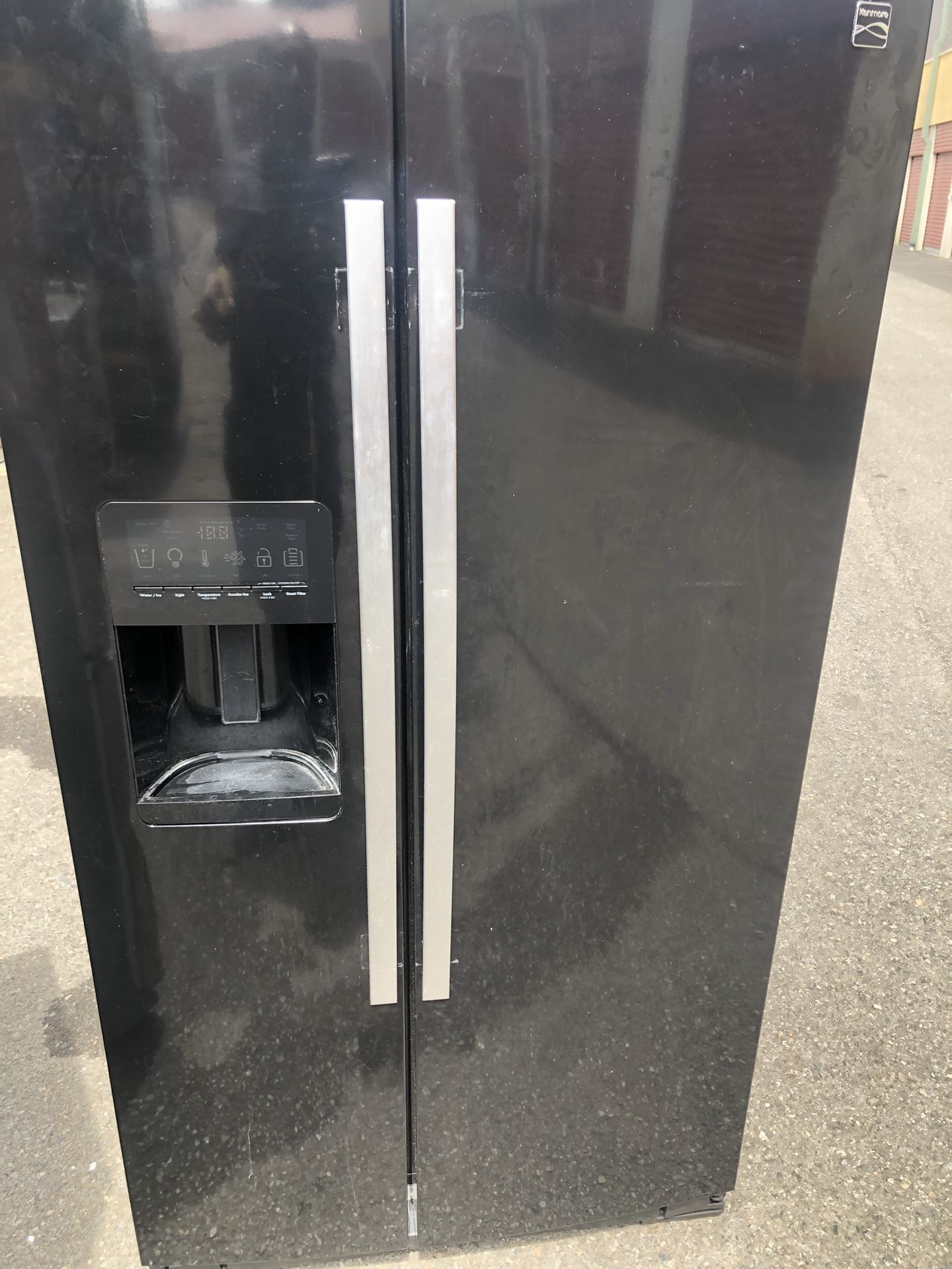 Kenmore Black Side-By-Side Refrigerator DELIVERY