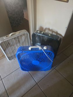 20 inch box fans . Your pick all work