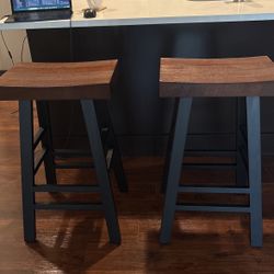 Two Bar Counter Stools