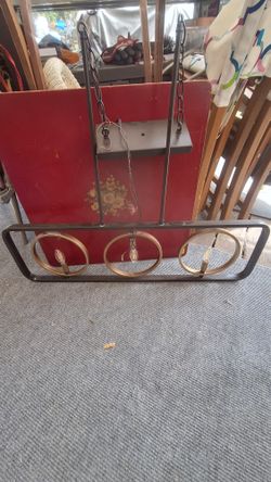 MID CENTURY MODERN HANGING LIGHT $50 BUCKS 