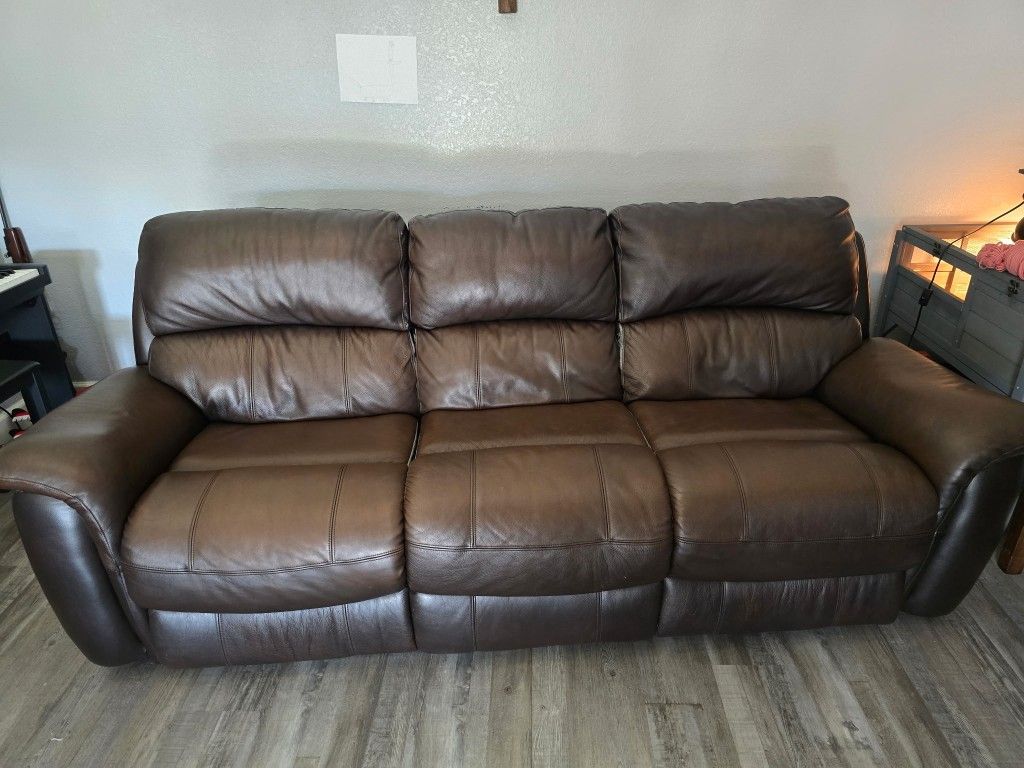 Electric Leather Sofas