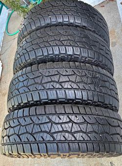 275/70/18Cooper Selling a set of 4 tires in excellent condition 🫡