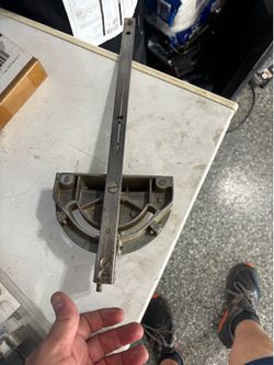 Vintage miter gauge