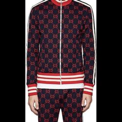 Red Designer Tracksuit For Men Women
