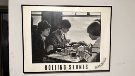 Rolling Stones framed poster