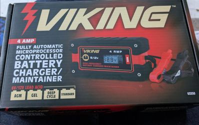 Viking battery charger and maintainer