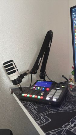 Ride caster duo and pod mic