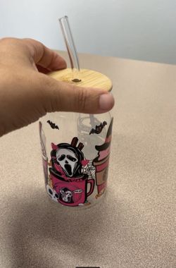 Halloween Glass Cups