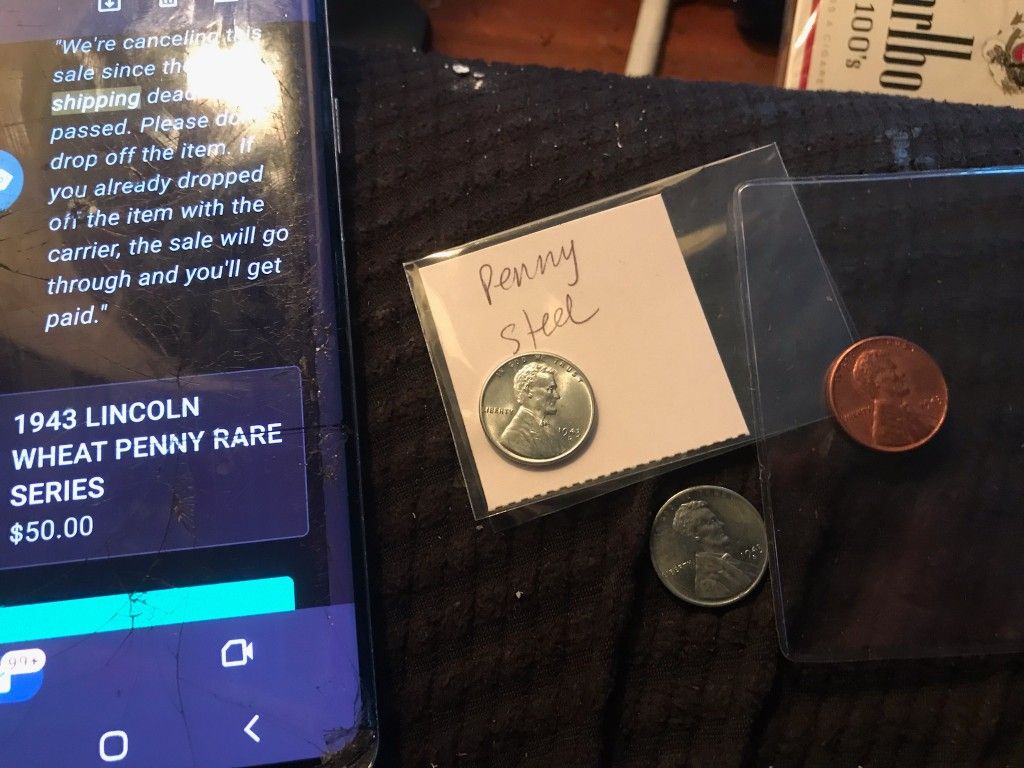 1943 LINCOLN WHEAT PENNY RARE SERIES