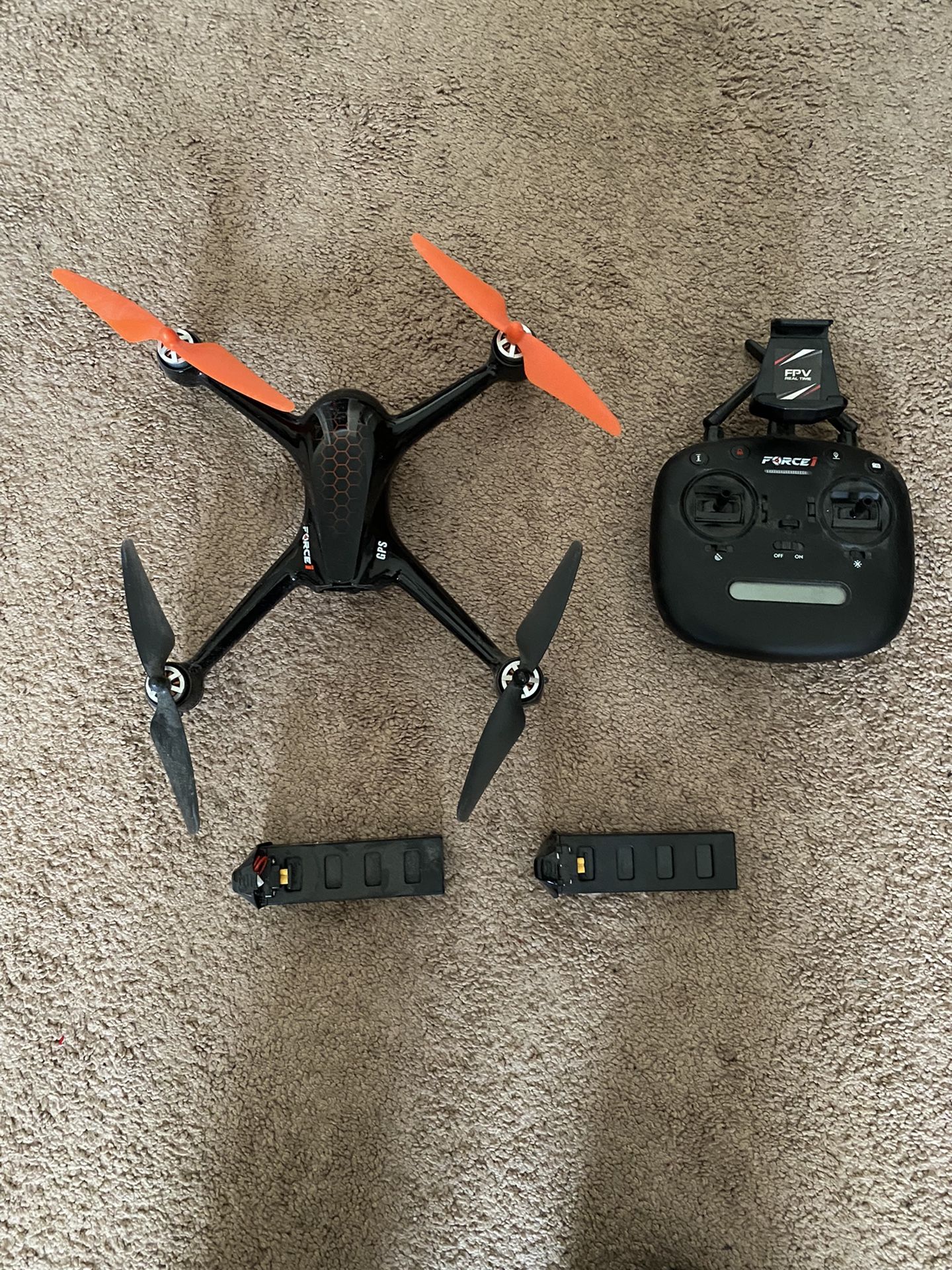 Force 1 Drone With GPS Signal Works With Phone 