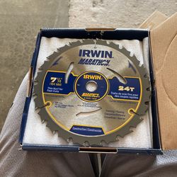 Skill Saw Blades 24 Tooth Irwin Marathon 