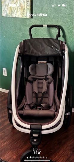 Hamax double seater bike trailer