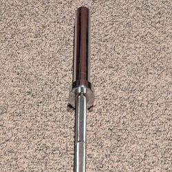 Olympic Barbell Bar for Power Lifting and Weightlifting, 750 Pound Capacity, 2 Inch Diameter