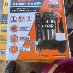 Ridgid Smart Sump Pump