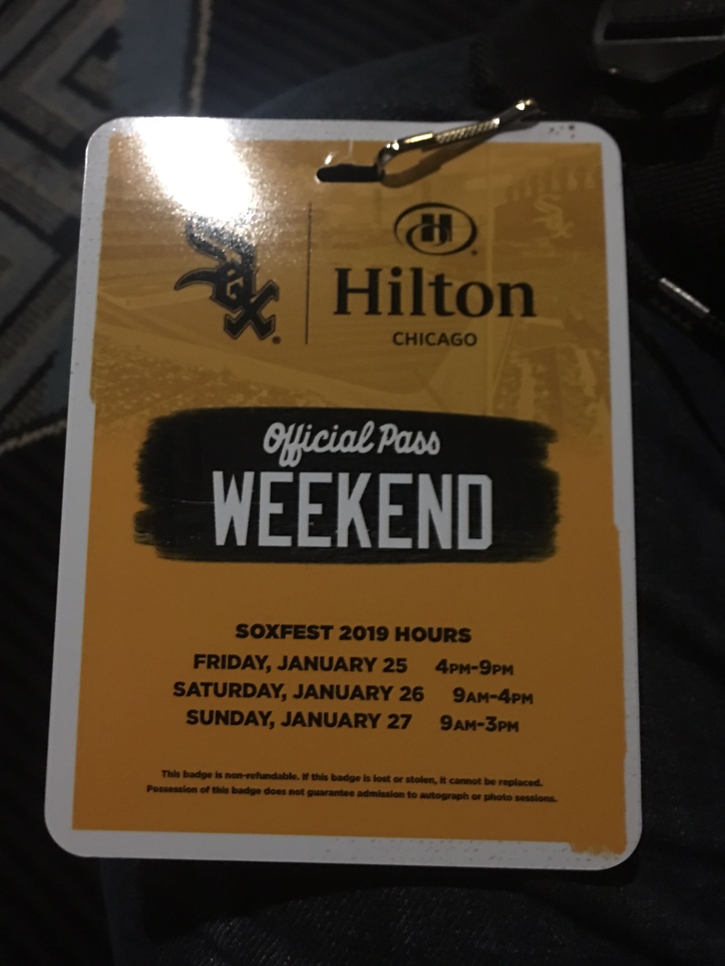 White Sox Fest Kids Weekend Pass