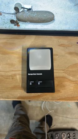 Garage door control