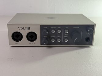 Universal Audio Volt 2 USB Recording Studio Interface only
