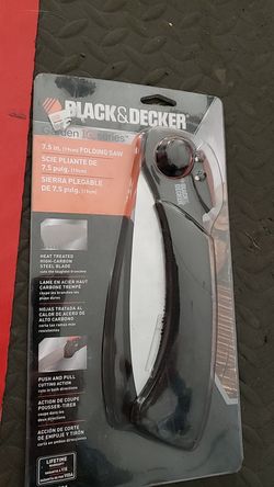 Black and Decker 7 and a 1/2 inch folding saw